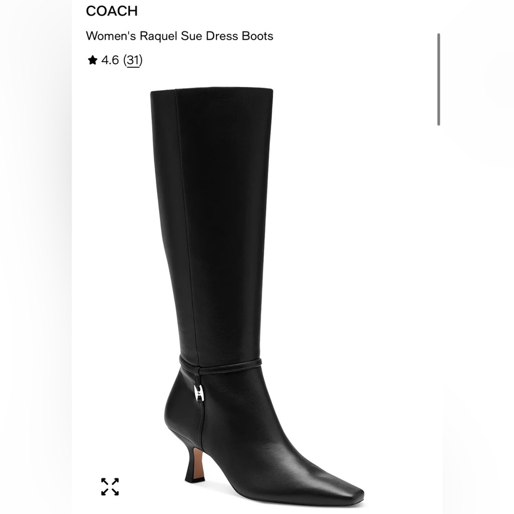 Coach Women Raquel Leather Boot